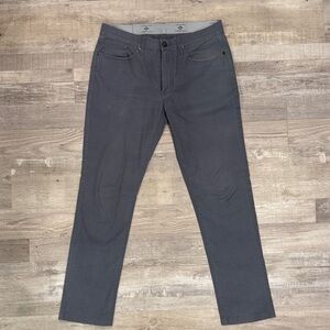Joseph Abboud Charcoal Slim Chinos